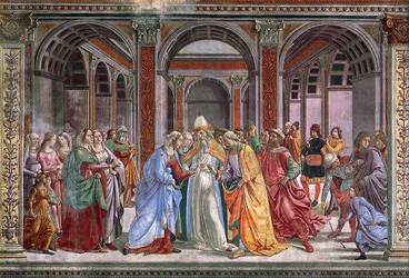 Marriage of the Virgin, 1486-90